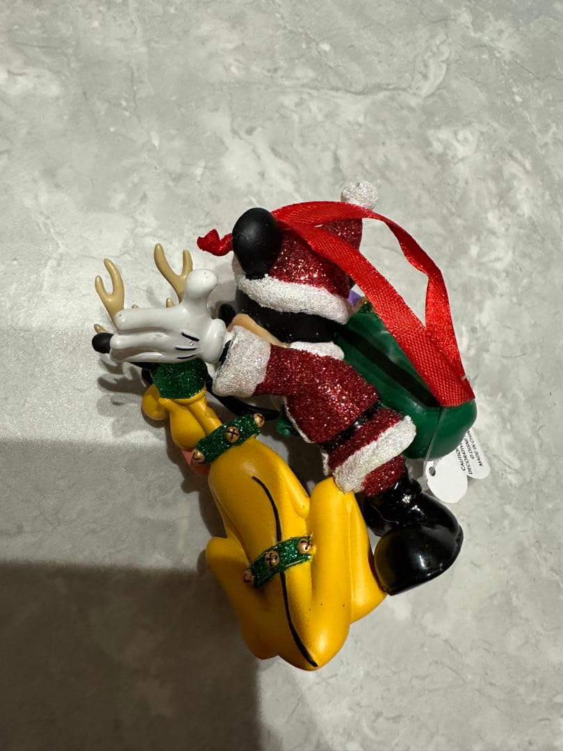 ミッキーマウス　プルート　ダッフィー クリスマスオーナメント