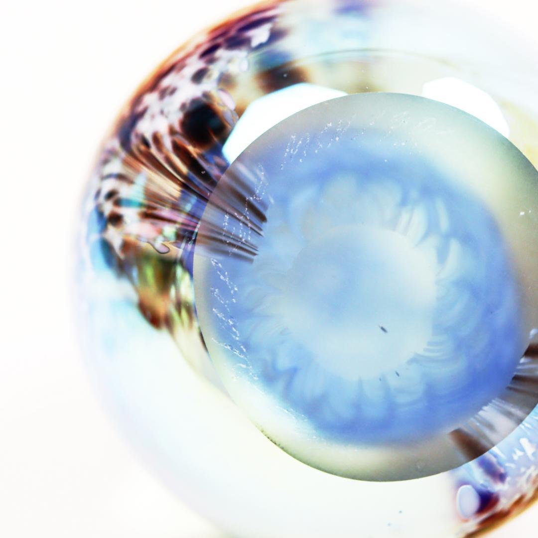 Glass Eye Studio 1985 USA ペーパーウエイト