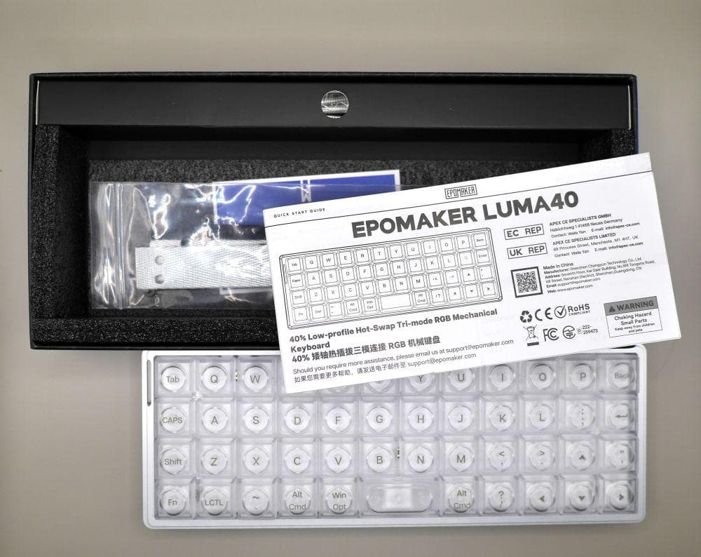 EPOMAKER Luma 40 メカニカルキーボード