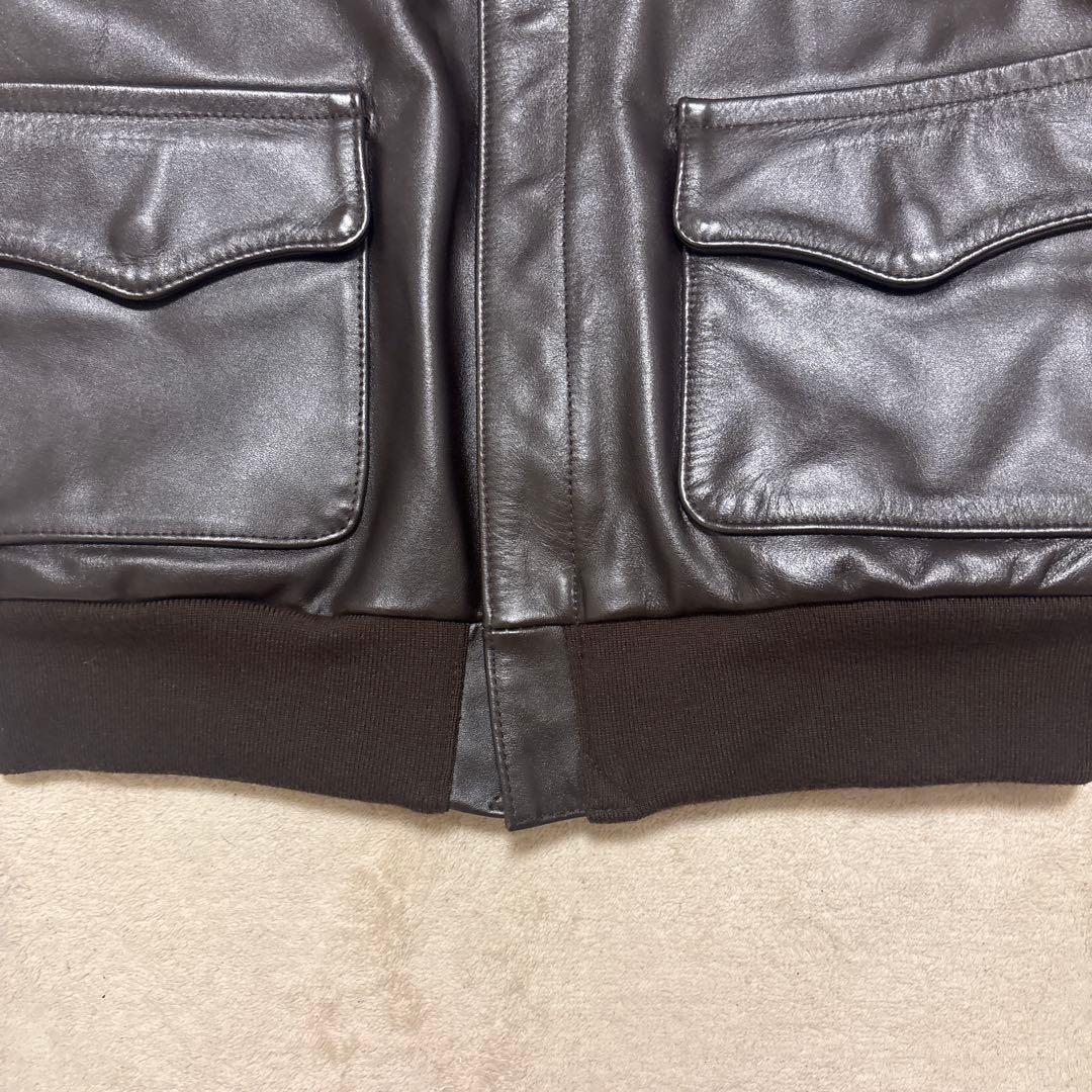 美品 AVIREX レザージャケット フライトジャケット A-2 ホースレザー