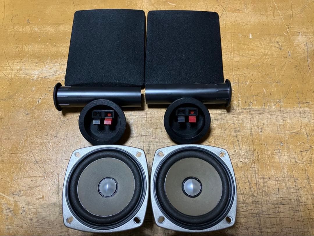 Fostex FF85wk 8cmフルレンジ +Victor小型箱 ペア