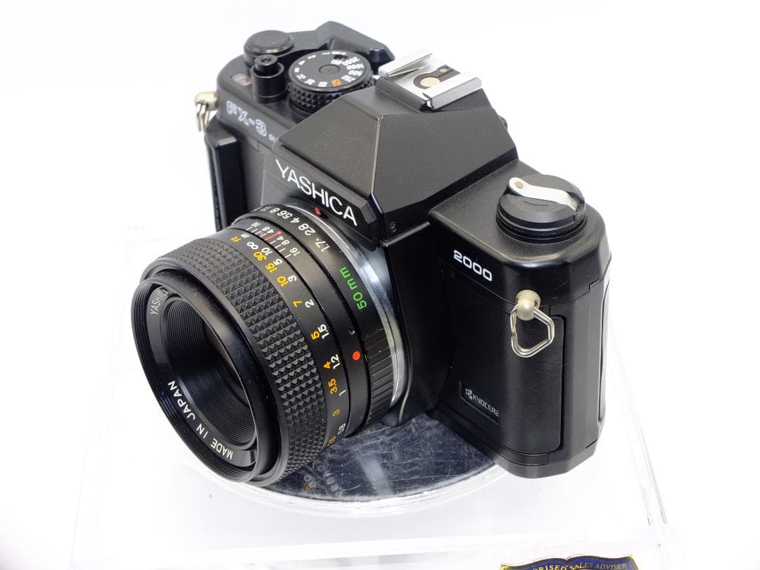 【実写確認整備品】ヤシカFX-3スーパー2000本革仕様／ML50mmf1.7付