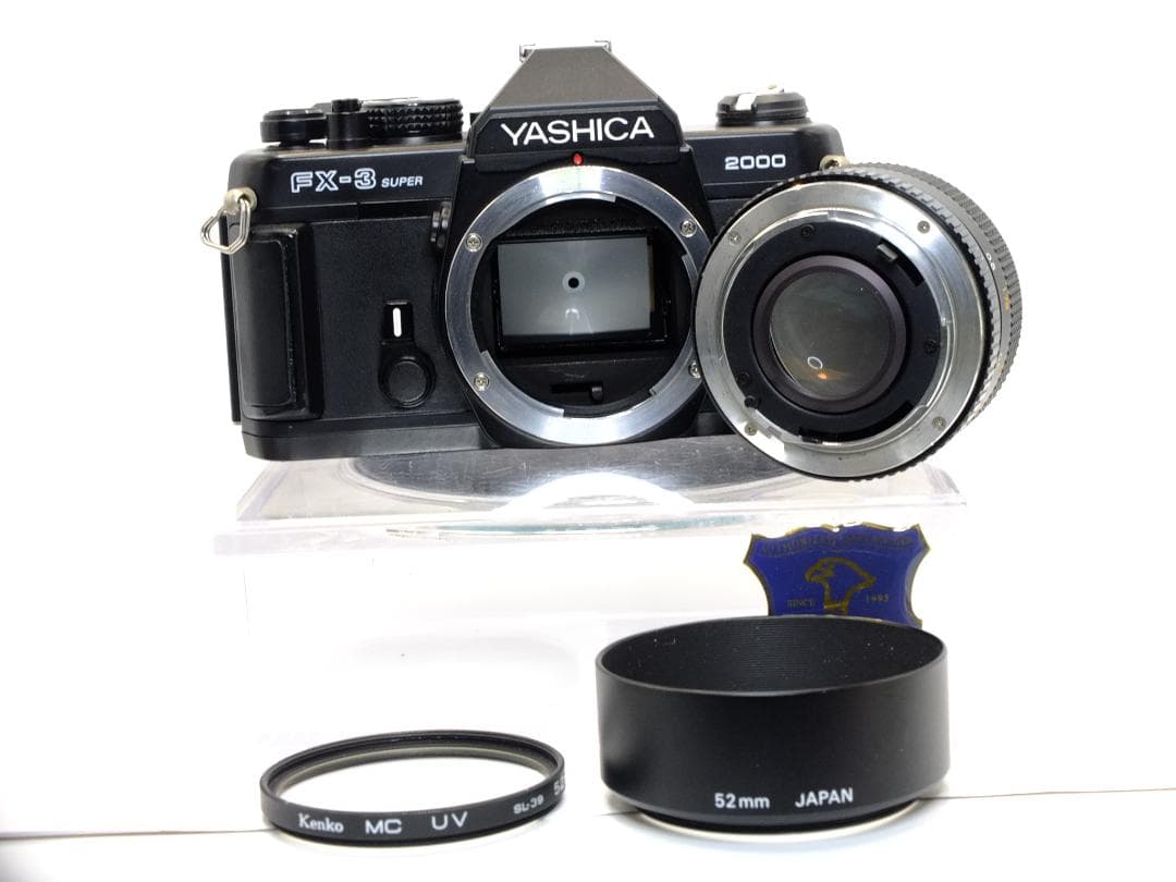 【実写確認整備品】ヤシカFX-3スーパー2000本革仕様／ML50mmf1.7付