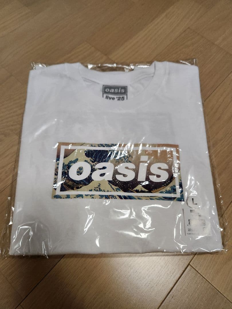 【新品】OASIS ライブTシャツ 波