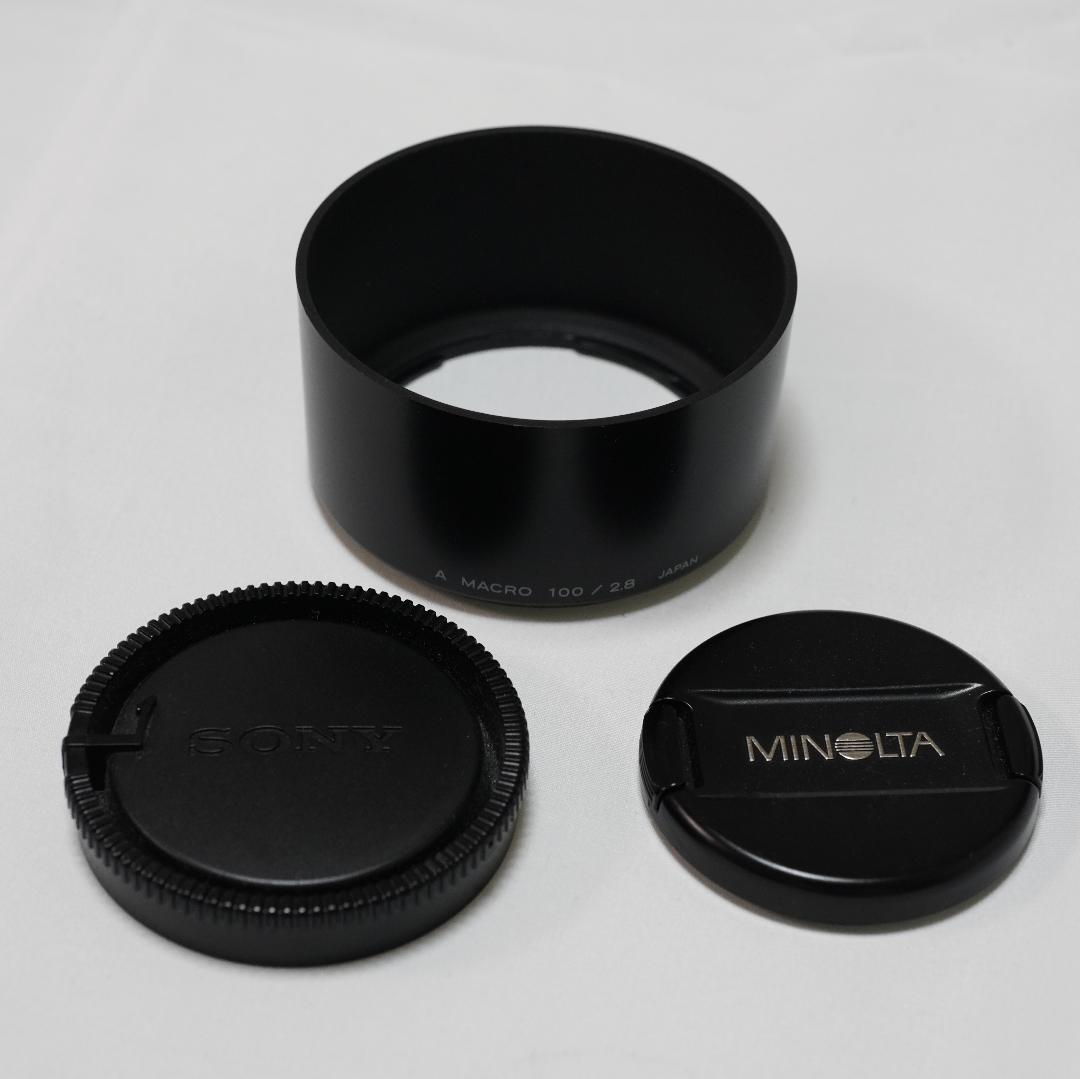 レンズ(単焦点) MINOLTA AF MACRO 100mm F2.8 New