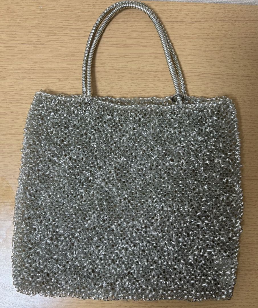 ANTEPRIMA ワイヤーバッグ　シルバー