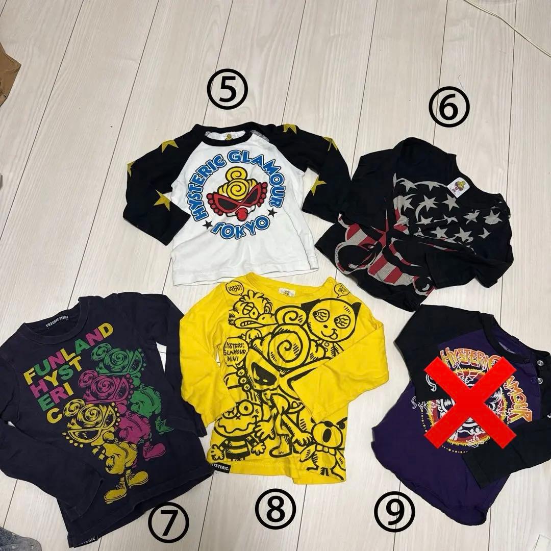 ヒステリックミニ/ヒスミニ/HYSTERICMINI80.90/24点まとめ売り