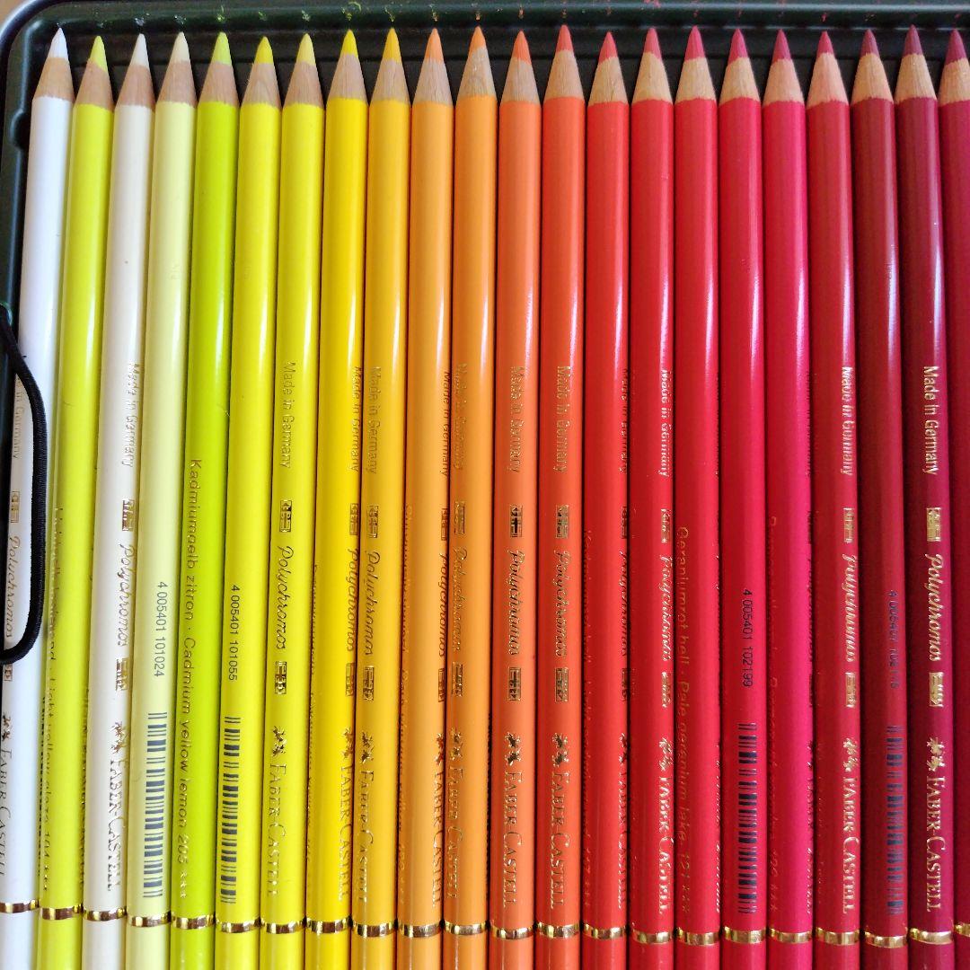 ファーバーカステルポリクロモス油性色鉛筆 120色