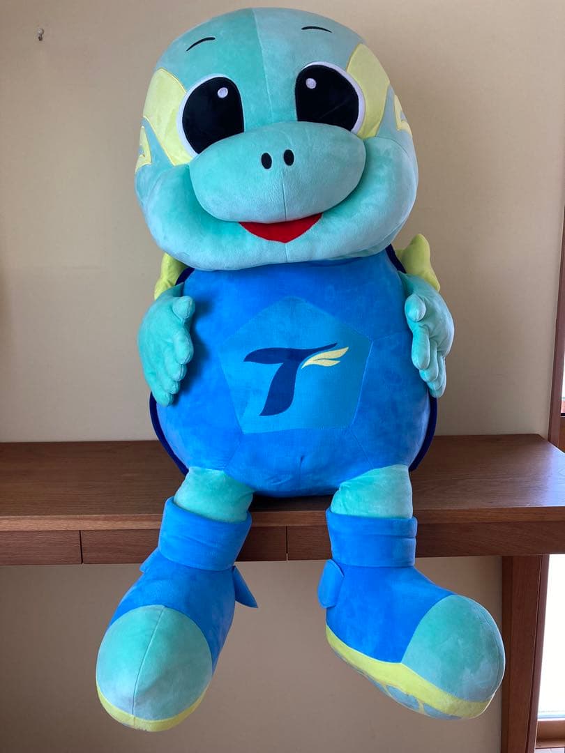 圧倒的ニータン　ぬいぐるみ　タグ付き　クラファン限定特大　大分トリニータ