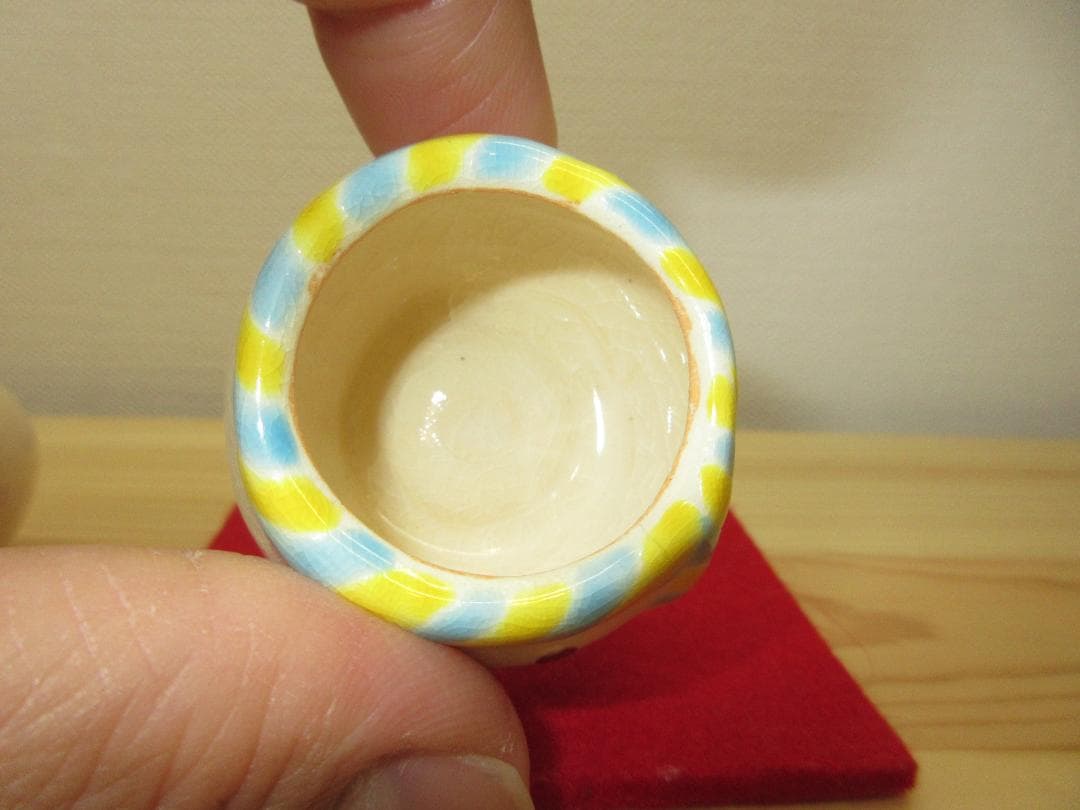 送料込【逢絢亭・新品】茶道具 香合 京焼 雪だるまの形 山川敦司 共箱入り