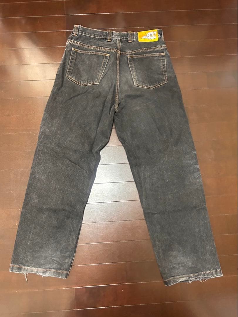 スケートボード polar skate 93 washed black 30/32