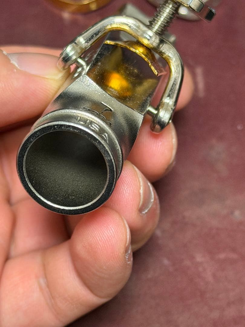 P*様 セオワニ　ミンディエイベアカスタム　アルトサックス用マウスピース　開き7