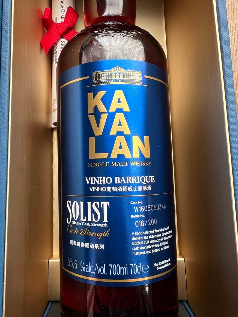 ウイスキー KAVALAN SOLIST Vinho Barrique 700ml