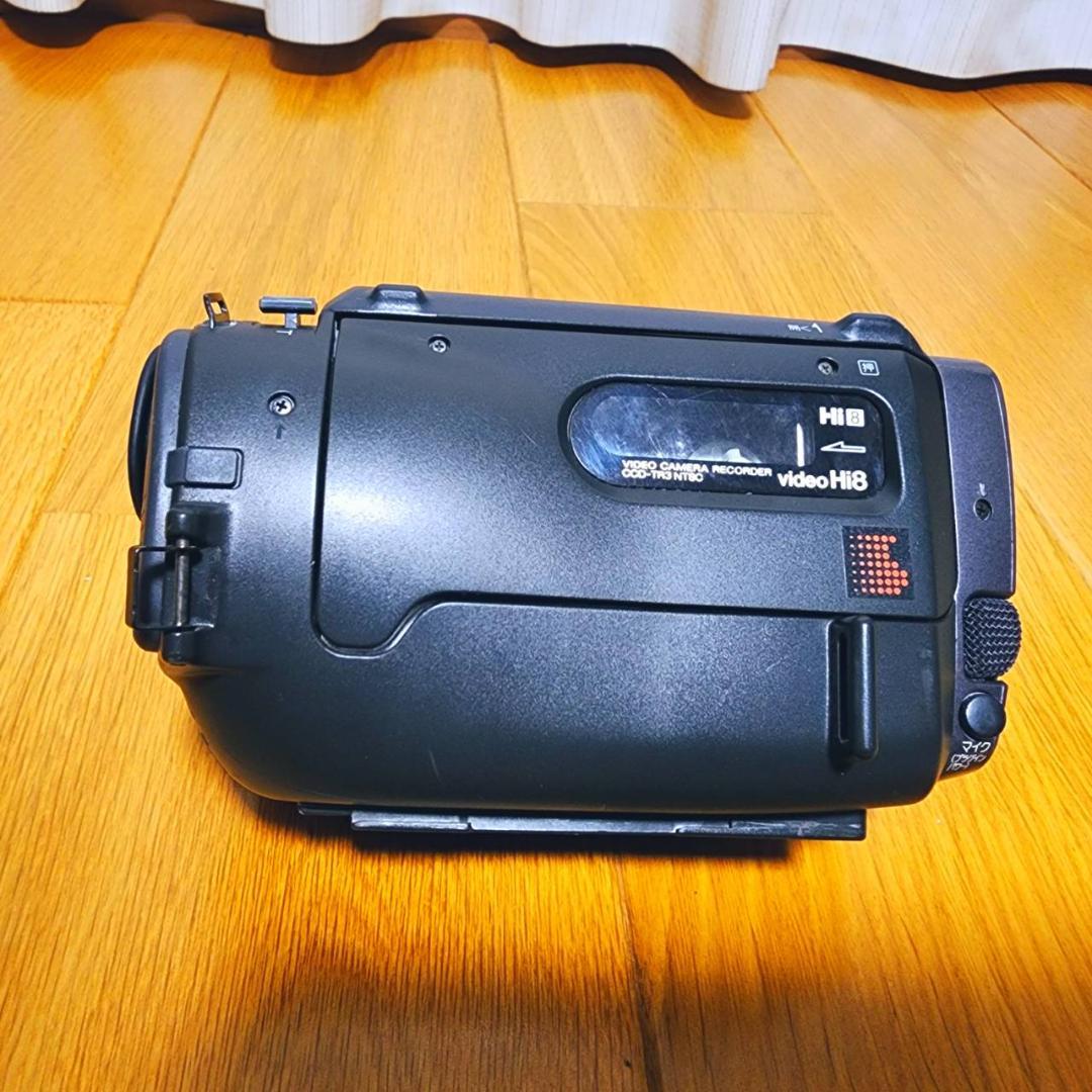 【動作確認済】SONY 高画質 Hi8 ビデオカメラ CCD-TR3 セット