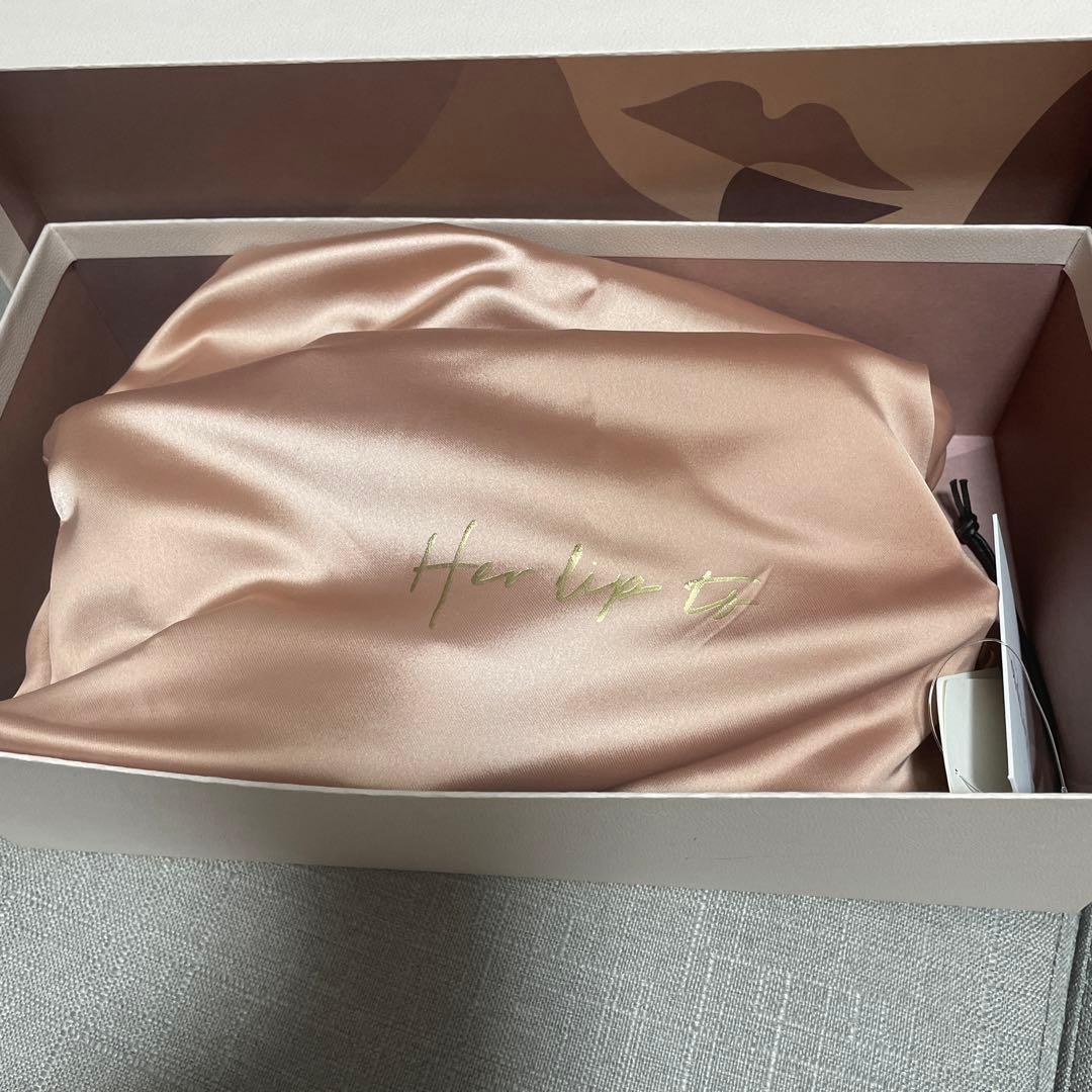 Herlipto LinenBlendCrystalMules ハーリップトゥ