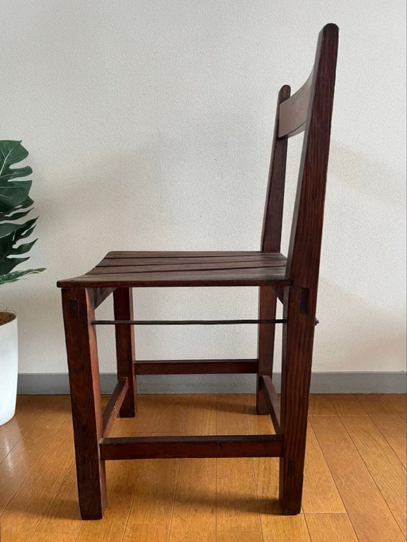 ◆アンティーク◆ 木製チェア　昭和レトロ　ヴィンテージ　古家具　椅子