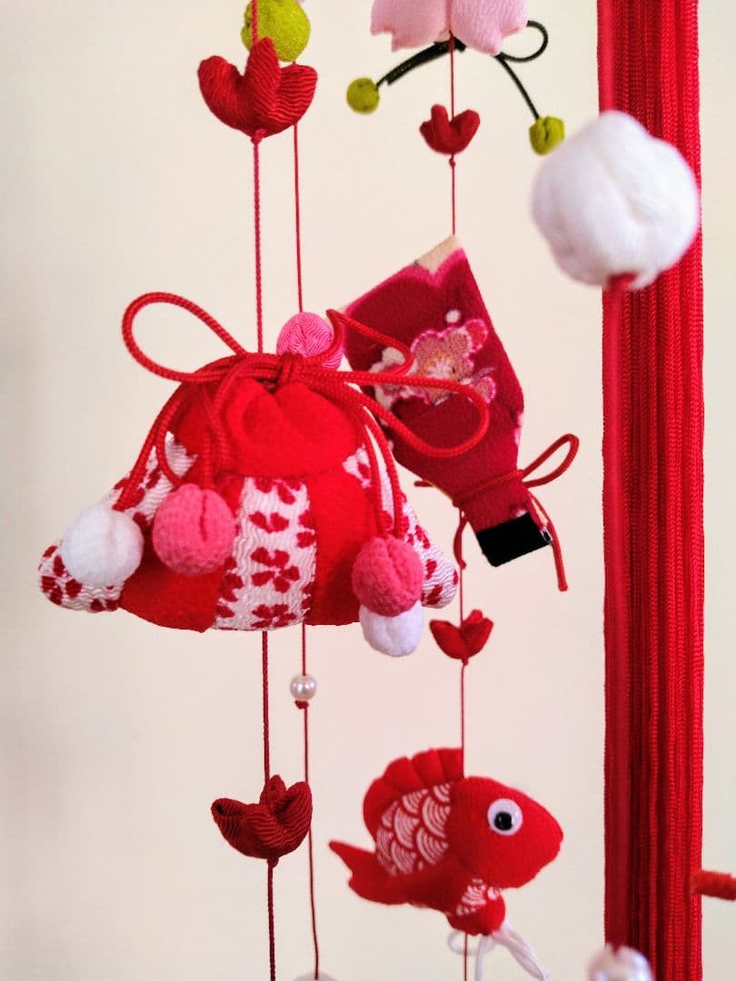 つるし飾り「つるし雛」中