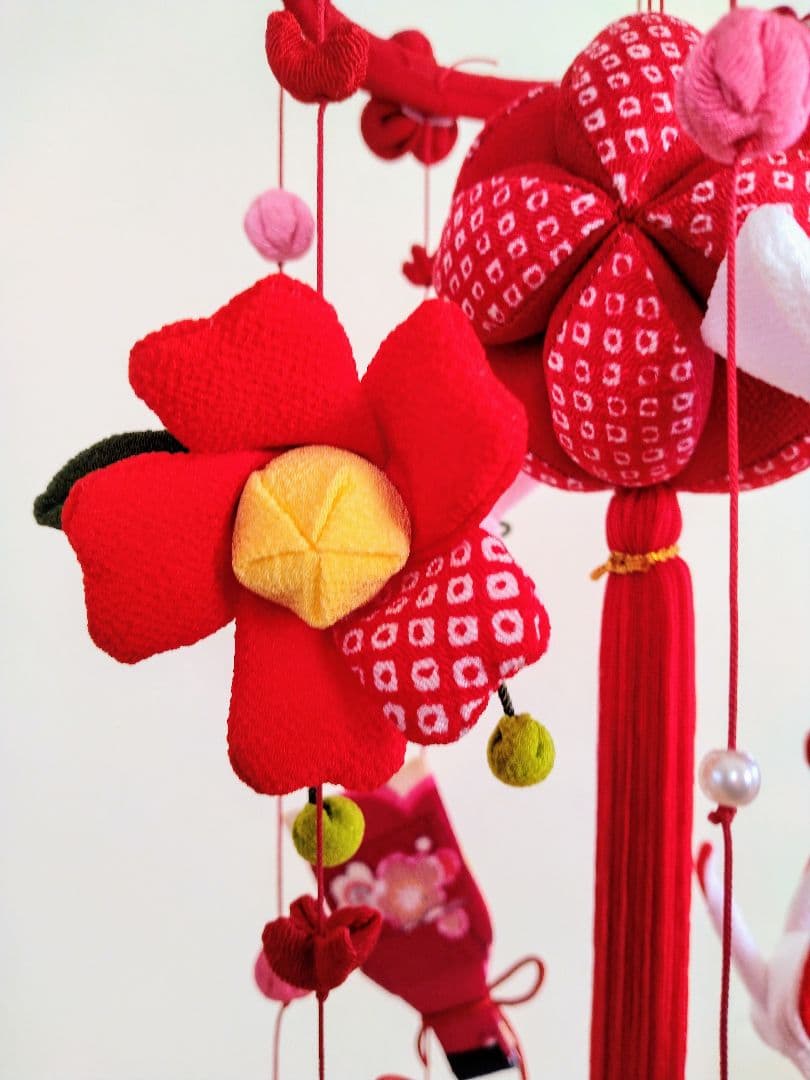 つるし飾り「つるし雛」中