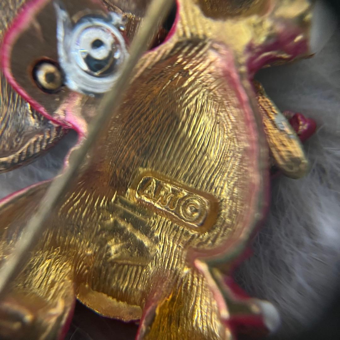 ヴィンテージARTサイン入りサンタ2体