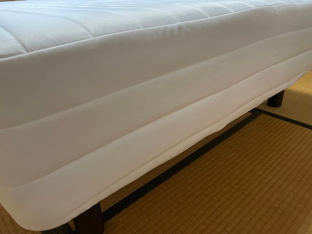 【無印良品】脚付マットレス・高密度ポケットコイル・セミダブル