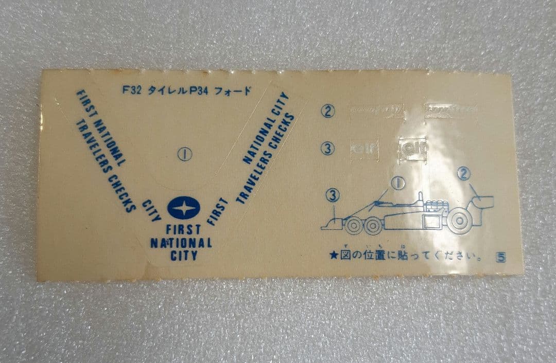 トミカ 外国車シリーズ F32 タイレル P34 フォード TOMY