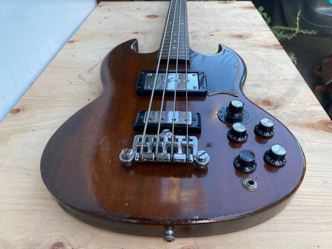 gibson eb-3 sgベース　ビンテージ　ソフトケース 中古品