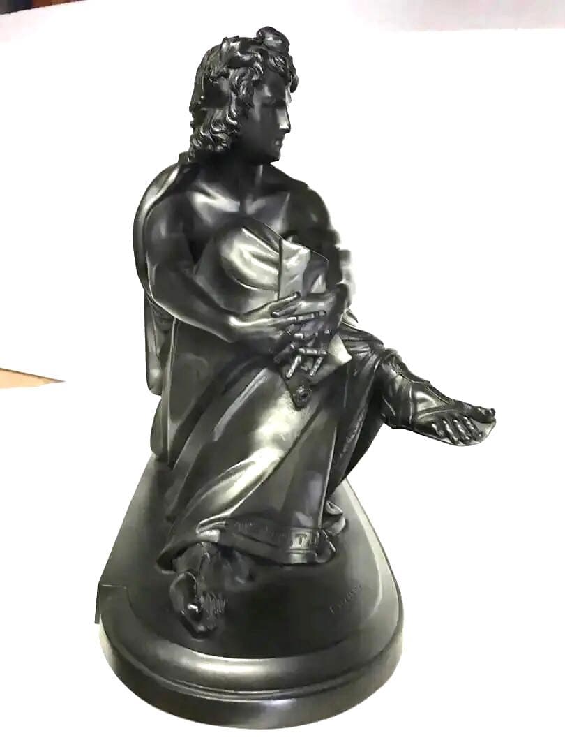 銅製置物:勇者の一刻