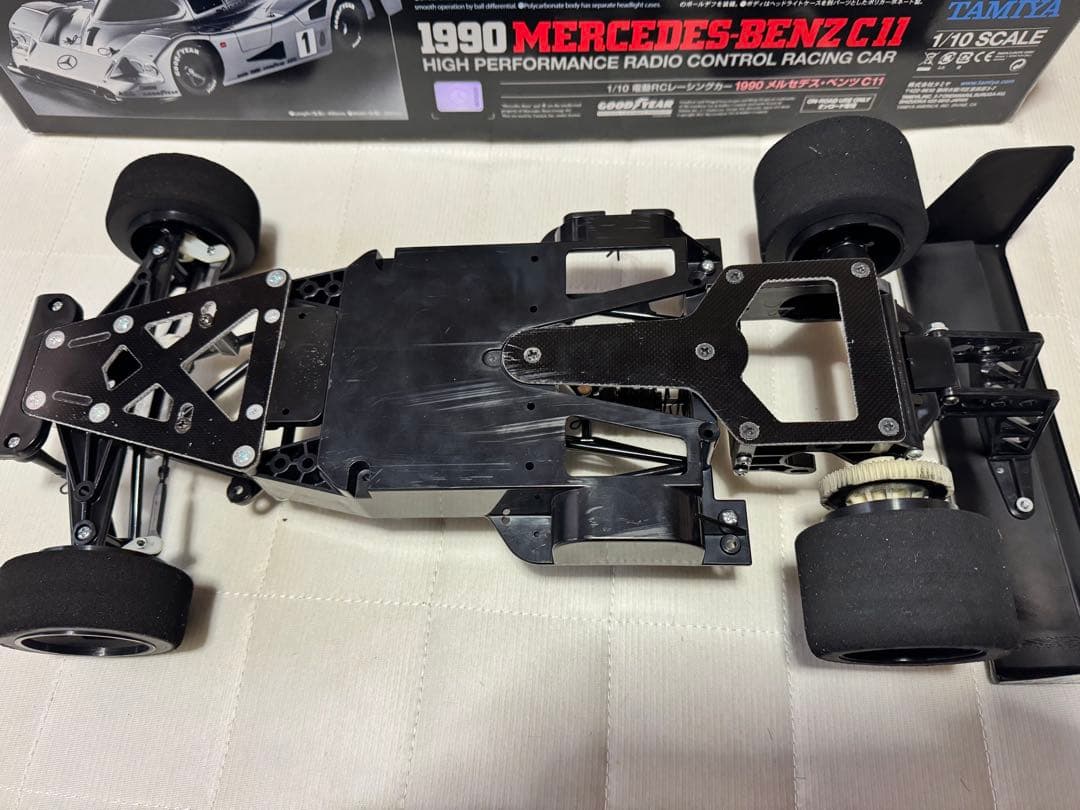 直接お渡し可能です　TAMIYA MERCEDES-BENZ C11 1/10
