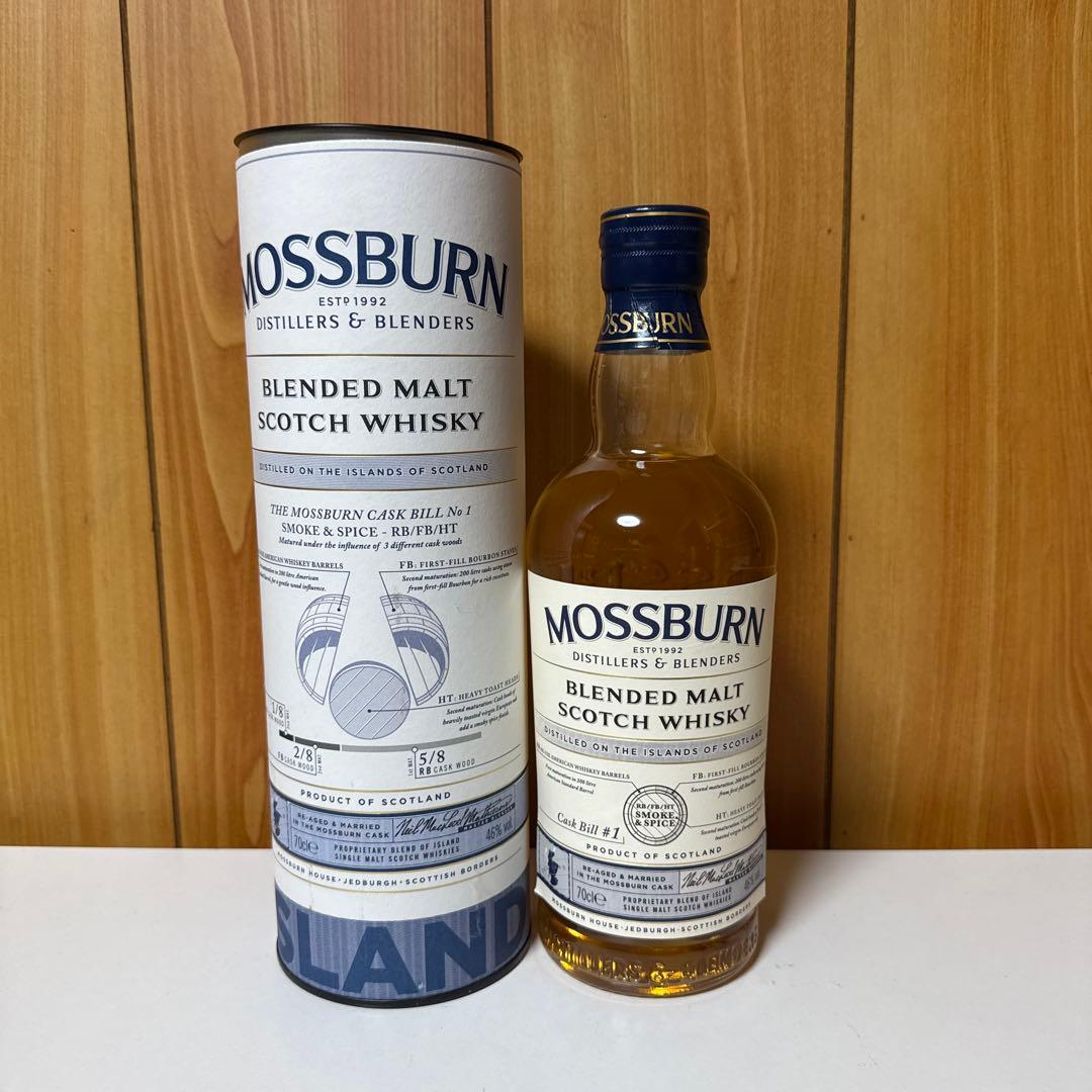 モスバーン アイランド ブレンデッドモルト ウイスキー CASK1