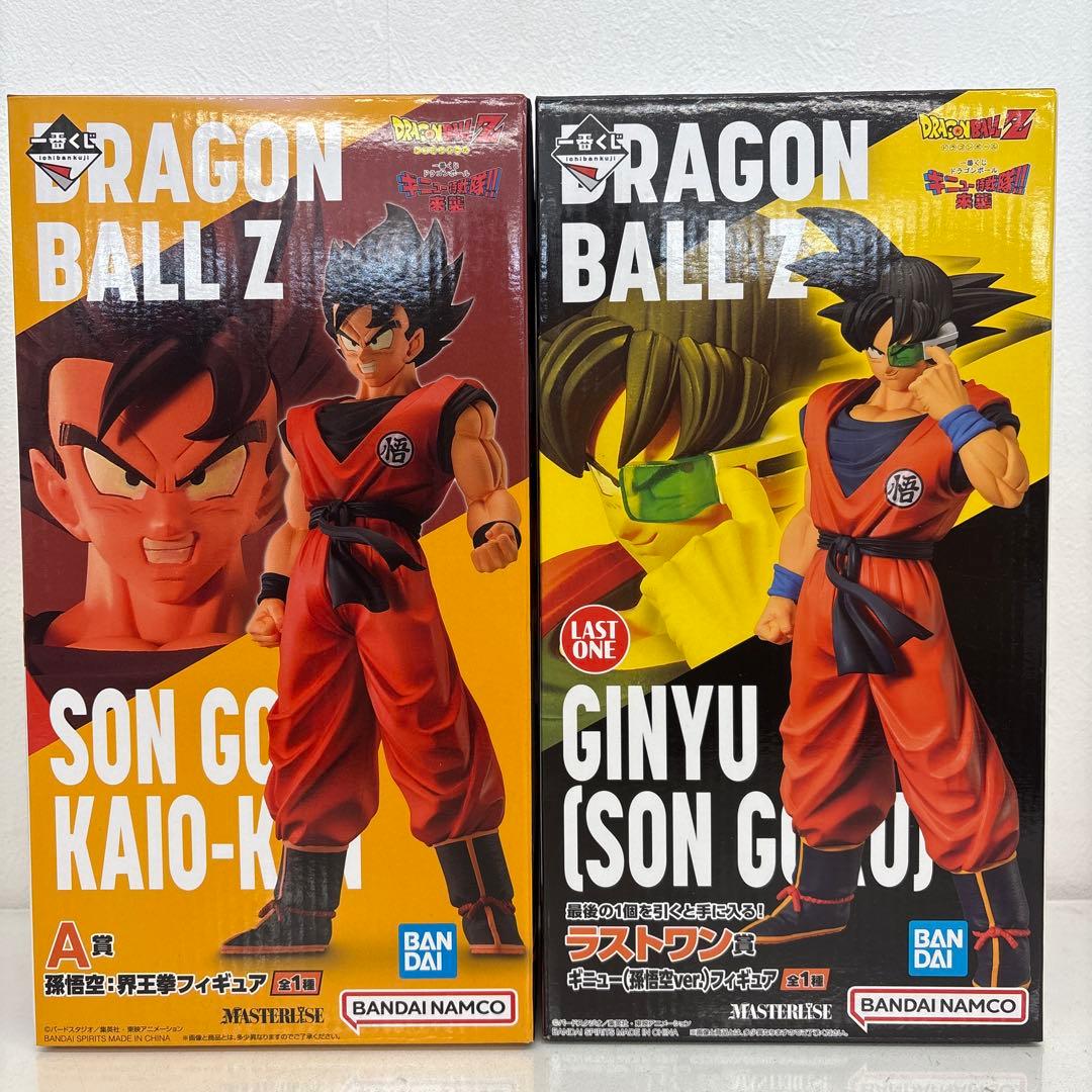 一番くじ ドラゴンボールZ ギニュー特戦隊!!来襲 5体セット 未開封品