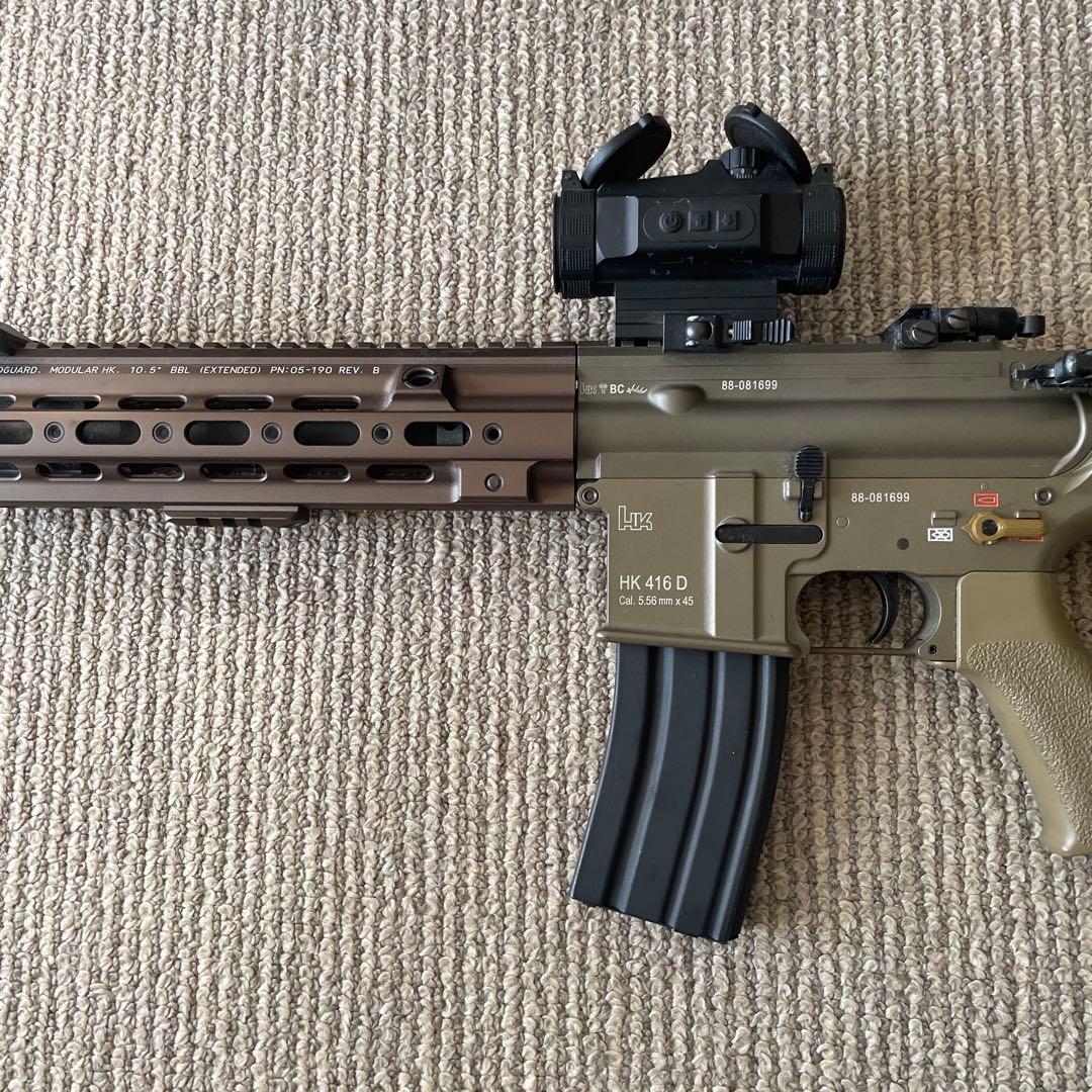 次世代電動ガン HK416デルタカスタム　オマケ付