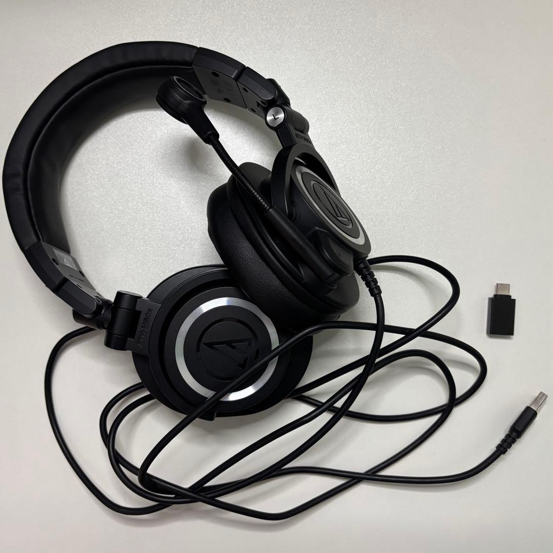 オーディオテクニカ ATH-M50xSTS-USB ヘッドセット