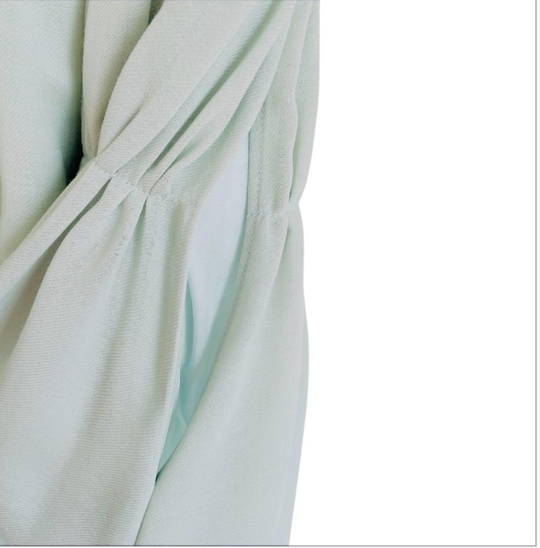 【現行！美品】フォクシー フレアスカート シフォン ミント サイズL