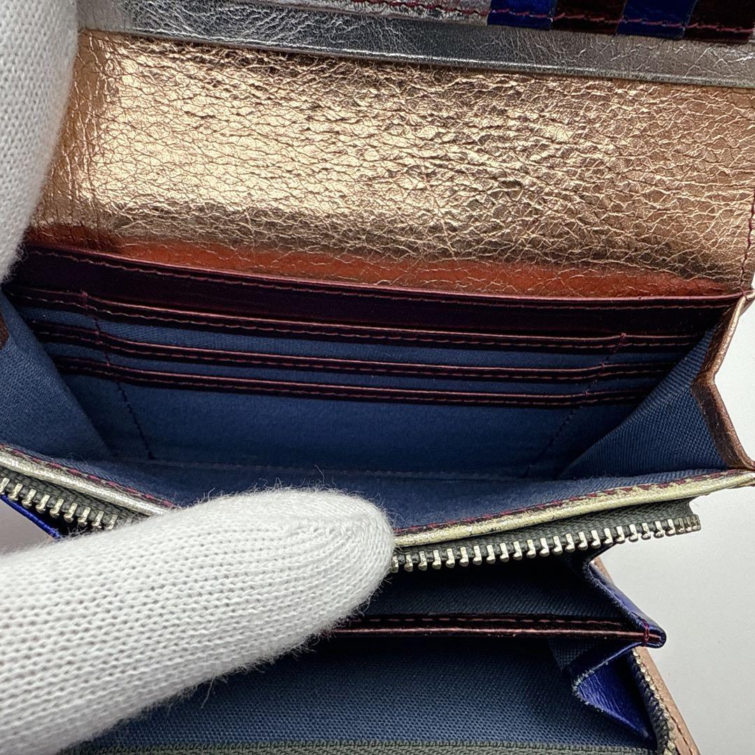 空 豆子 様Vivienne Westwood マネー＆ウォレス 二つ折り財布.