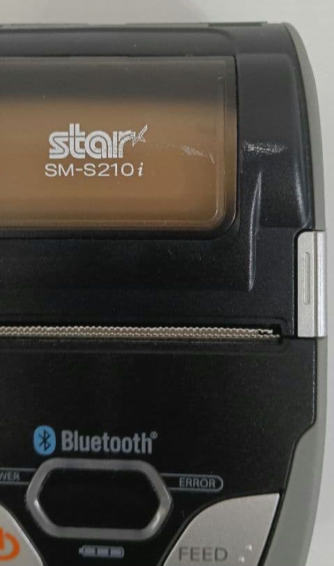 ③スター精密 SM-S210i Bluetoothレシートプリンター