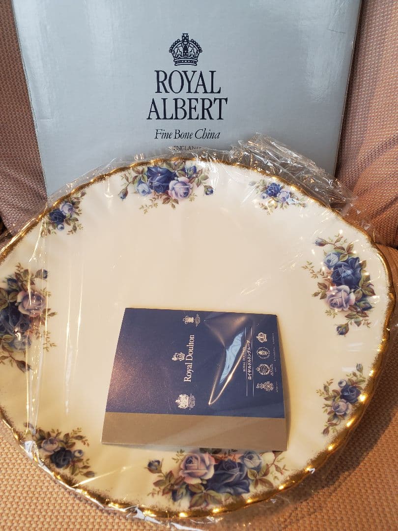 ロイヤルアルバート「ムーンライトローズ」　BBプレート