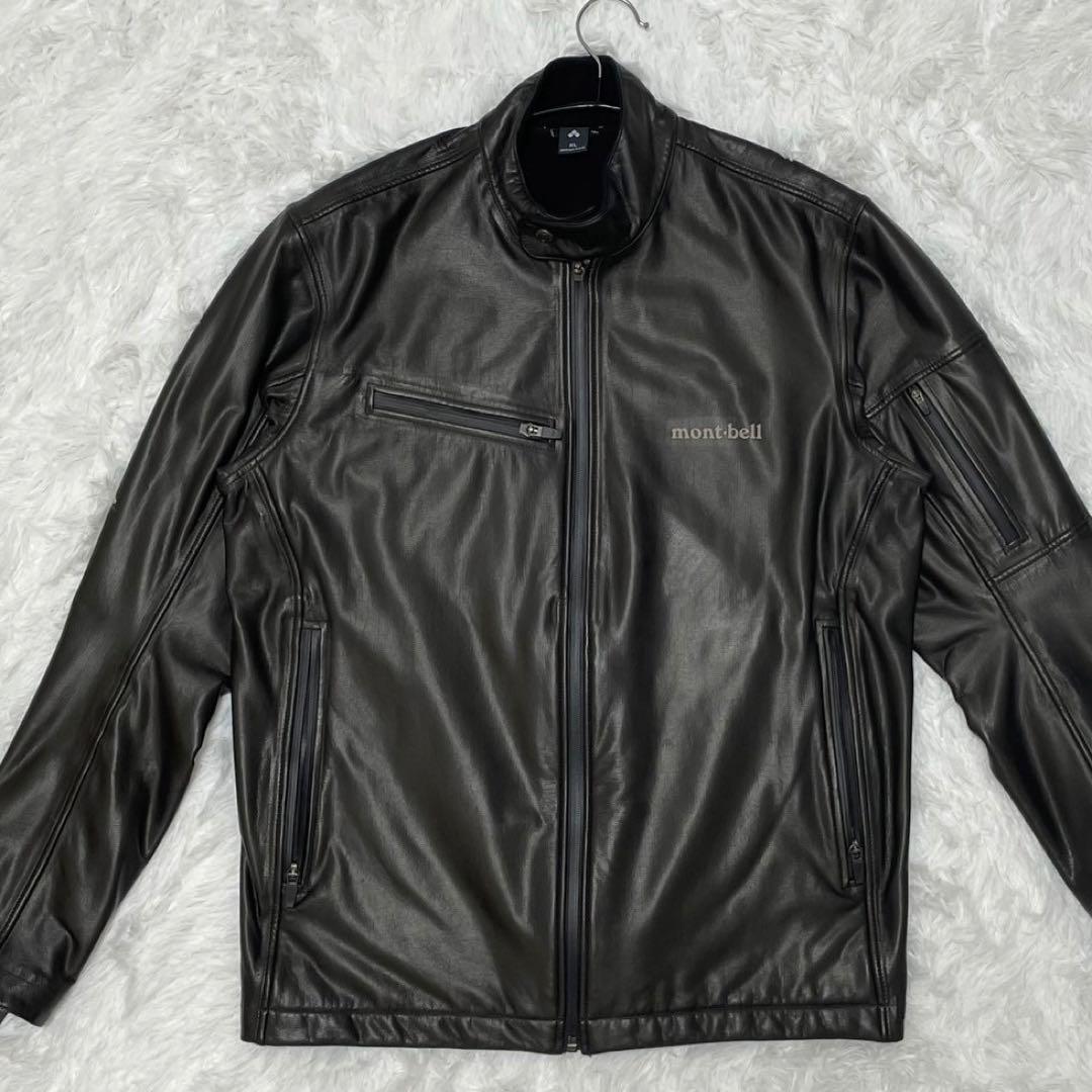 廃盤 GORE-TEX モンベル XLサイズ ビエントクロス ジャケット レザー