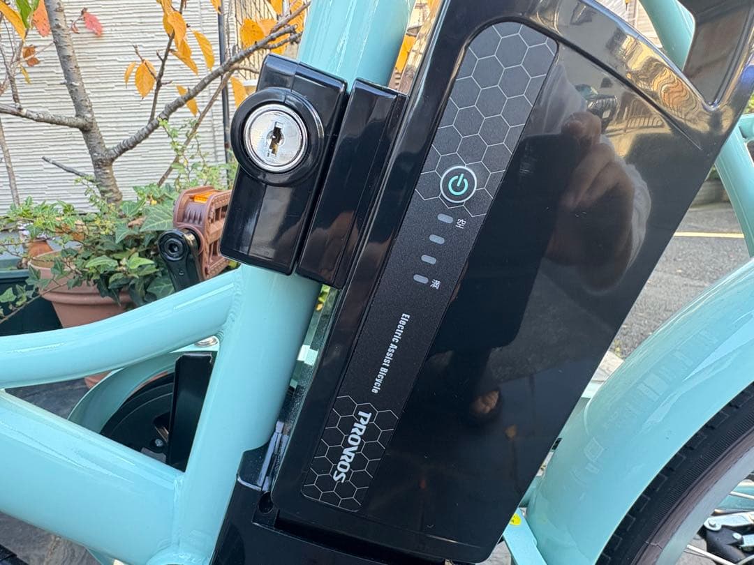 【未使用】PROVROS 折りたたみ式電動アシスト自転車 ミントグリーン