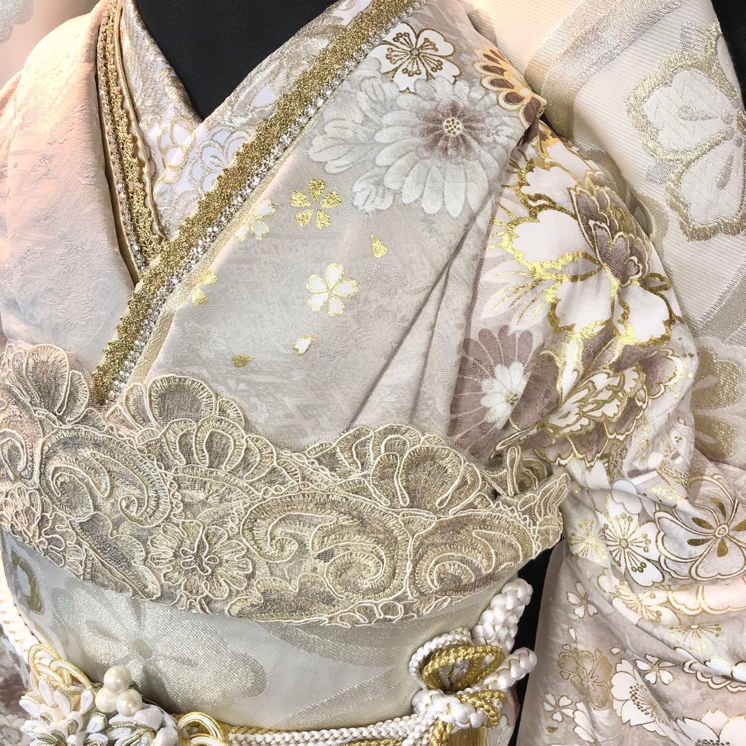 ■オーダー仕立て付き■新作■くすみ色正絹振袖フルセット■振袖一式■成人式