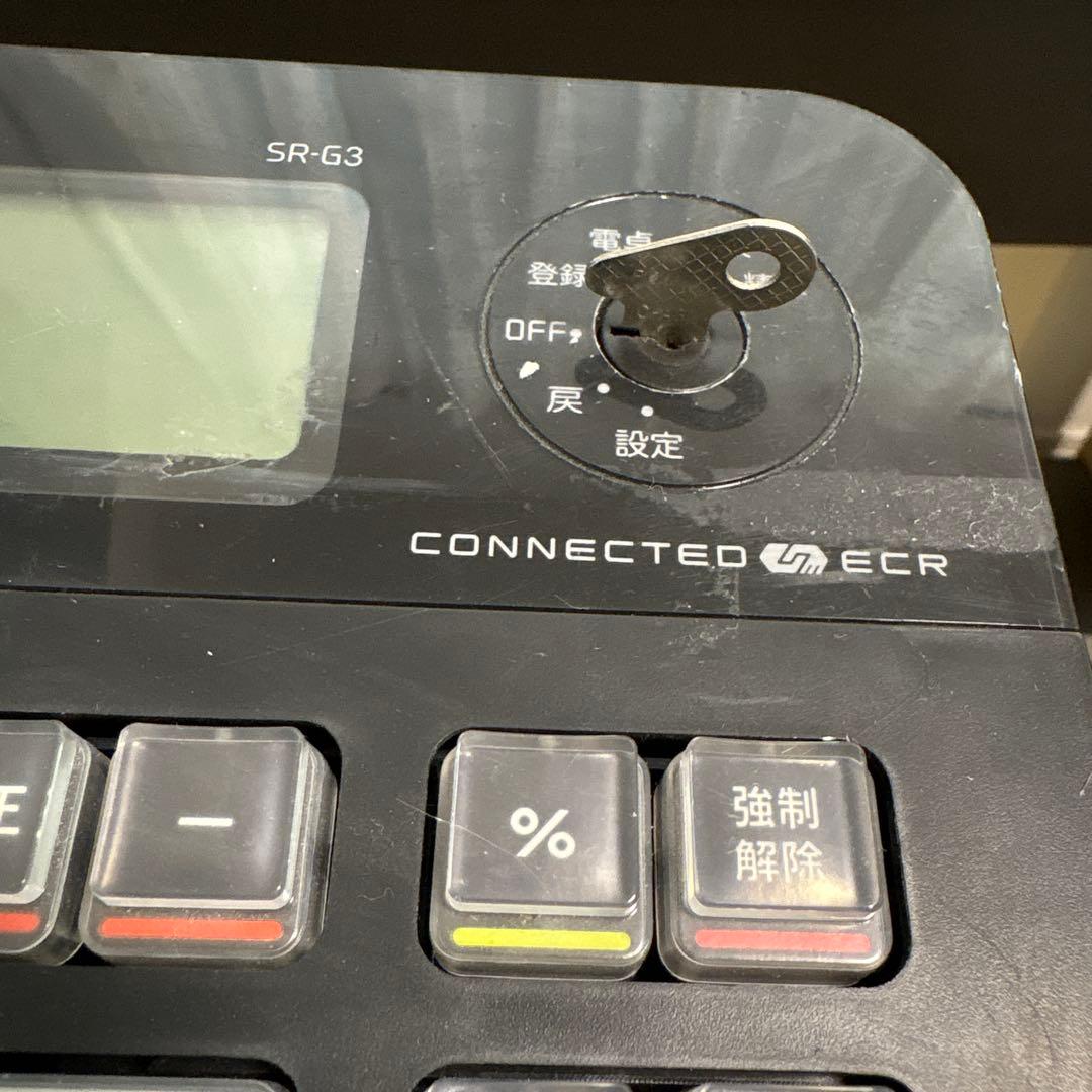 SR-G3 カシオ　レジスター