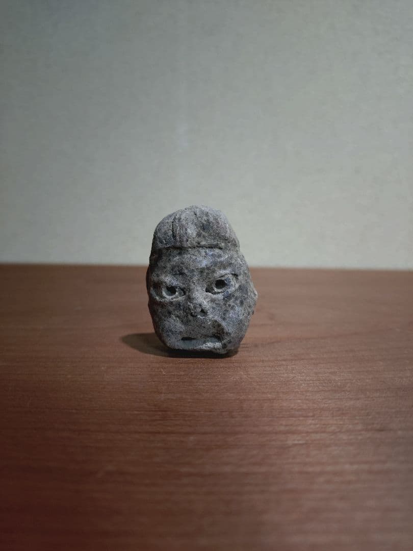 マヤ文明 グアテマラ出土 頭部 土偶