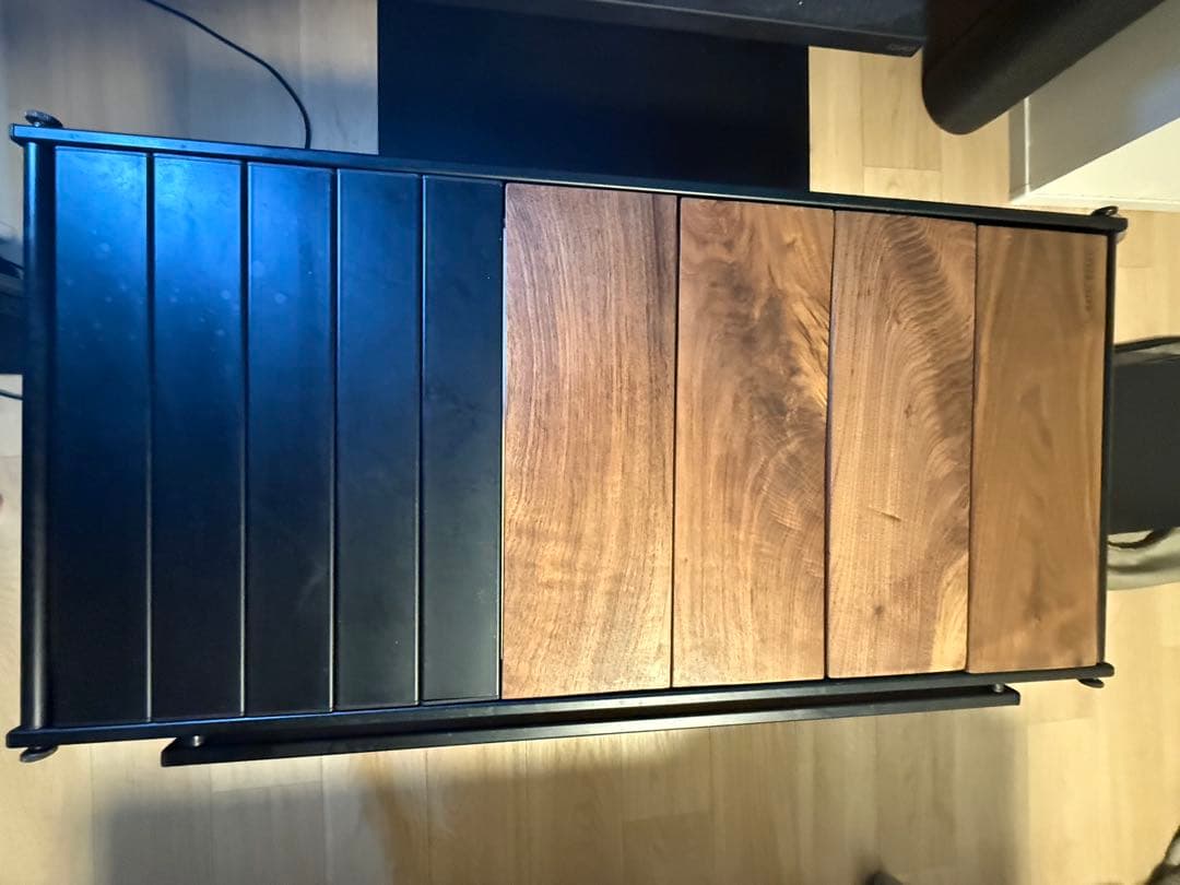 ［中古］RATE WORKS アウトドアテーブル ダークブラウン［格安］