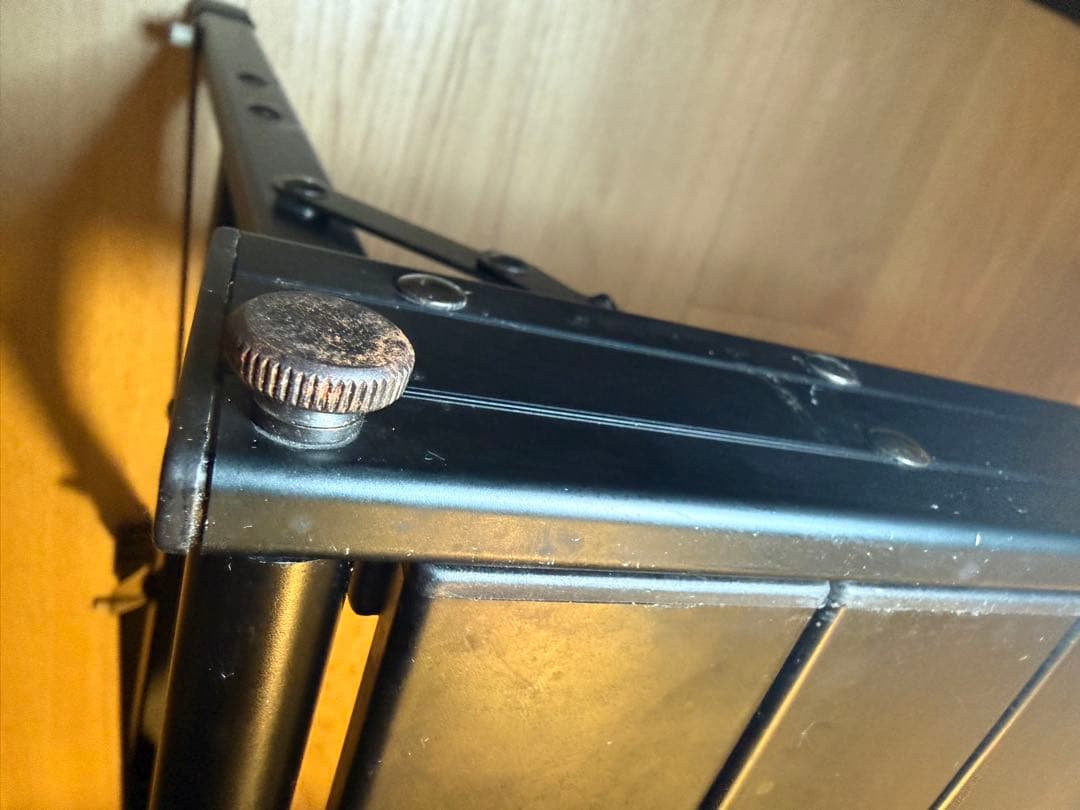 ［中古］RATE WORKS アウトドアテーブル ダークブラウン［格安］