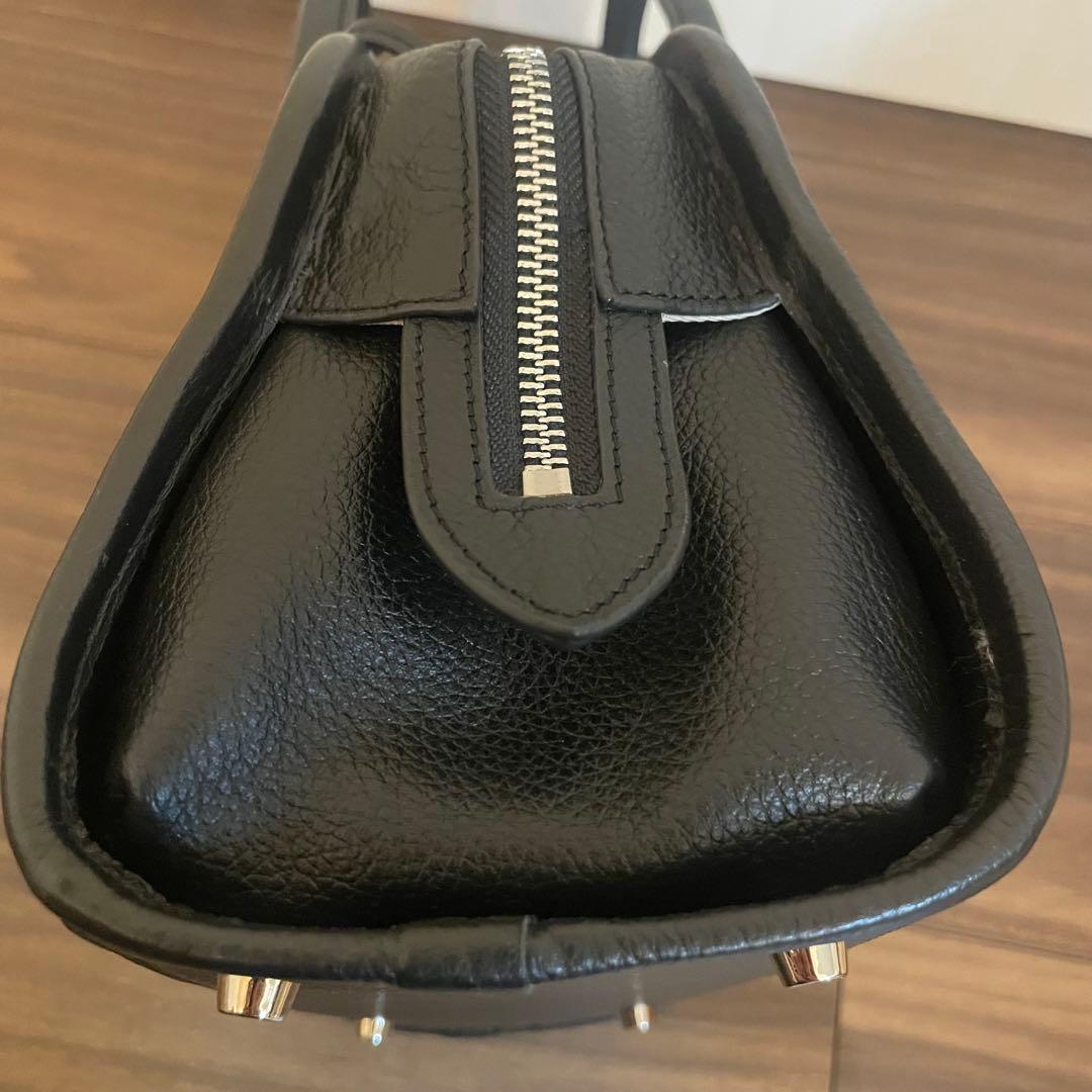 Whim Gazette Hoaw. ミニボストンバッグ　ブラック