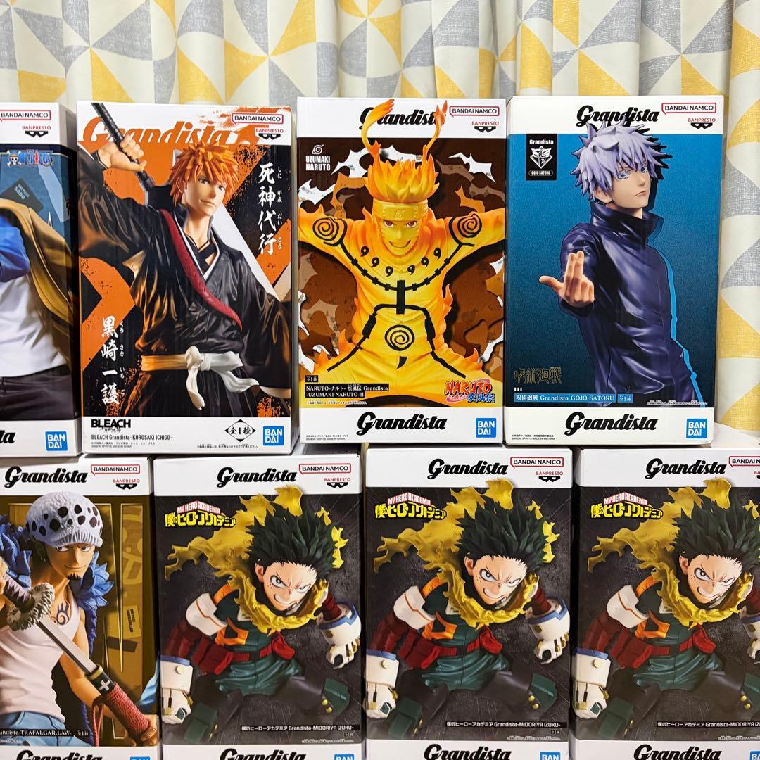 Grandista プライズフィギュア まとめ売り ワンピース ドラゴンボール