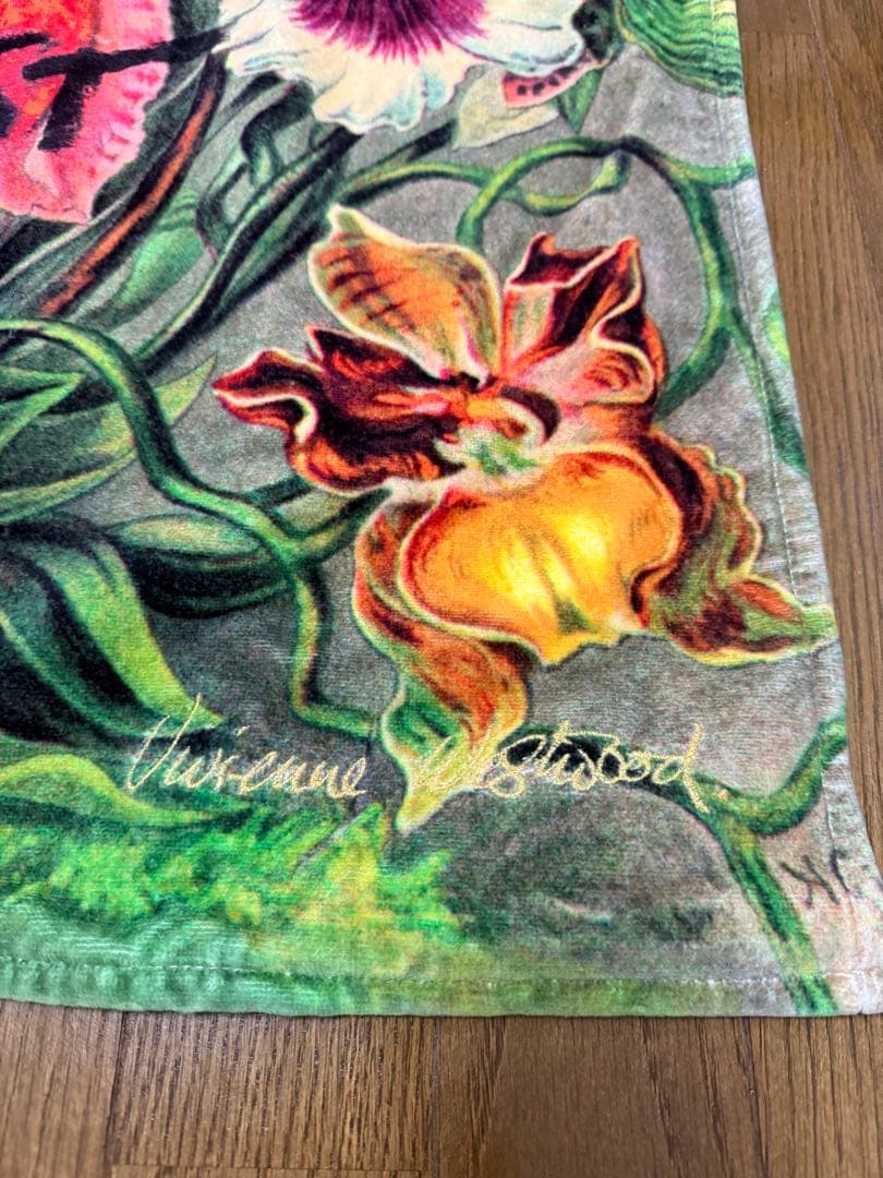 新品★ヴィヴィアンウエストウッド大判タオル★I'AMNOTATERRORIST