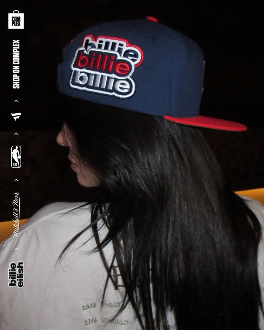 Billie Eilish キャップ　NBA コラボ