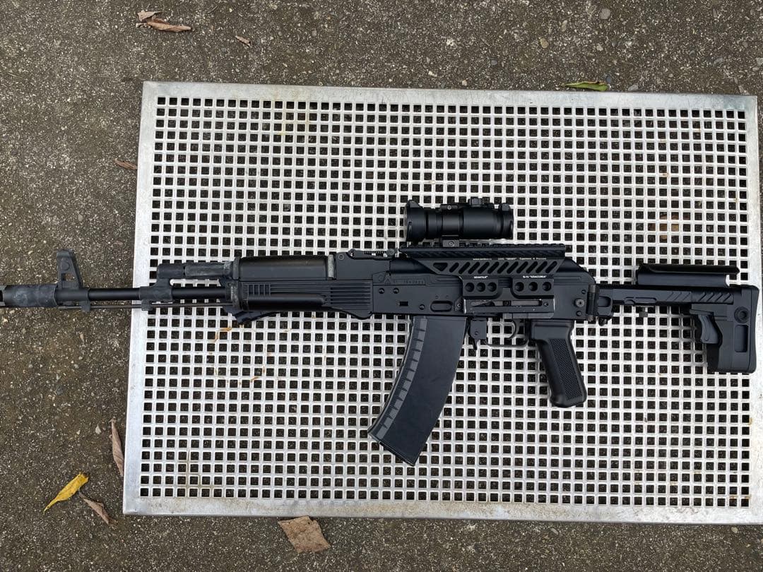 東京マルイ次世代電動ガンAK74MN ZENITカスタムノマグ2本ドットサイト