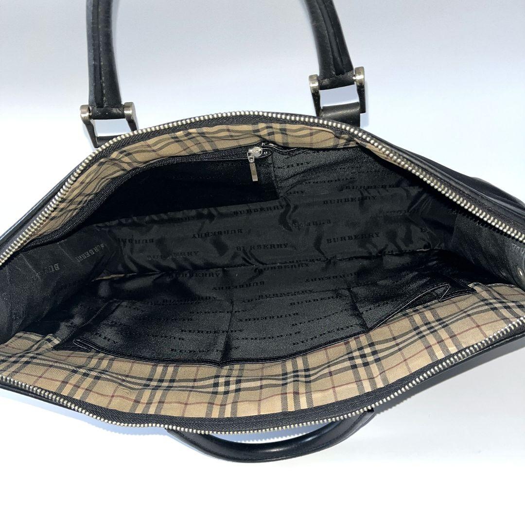 Burberry バーバリー　ビジネスバッグ　2way　ブラック　黒