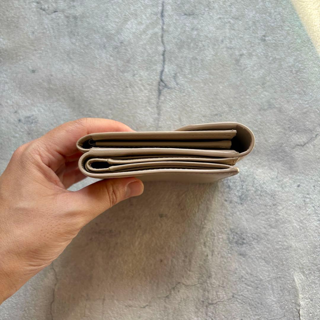 【美品】アニエスベー ボヤージュ agnesb.VOYAGE 2つ折りウォレット